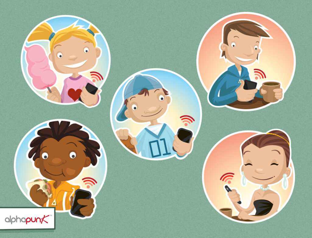 Tech App Characters
